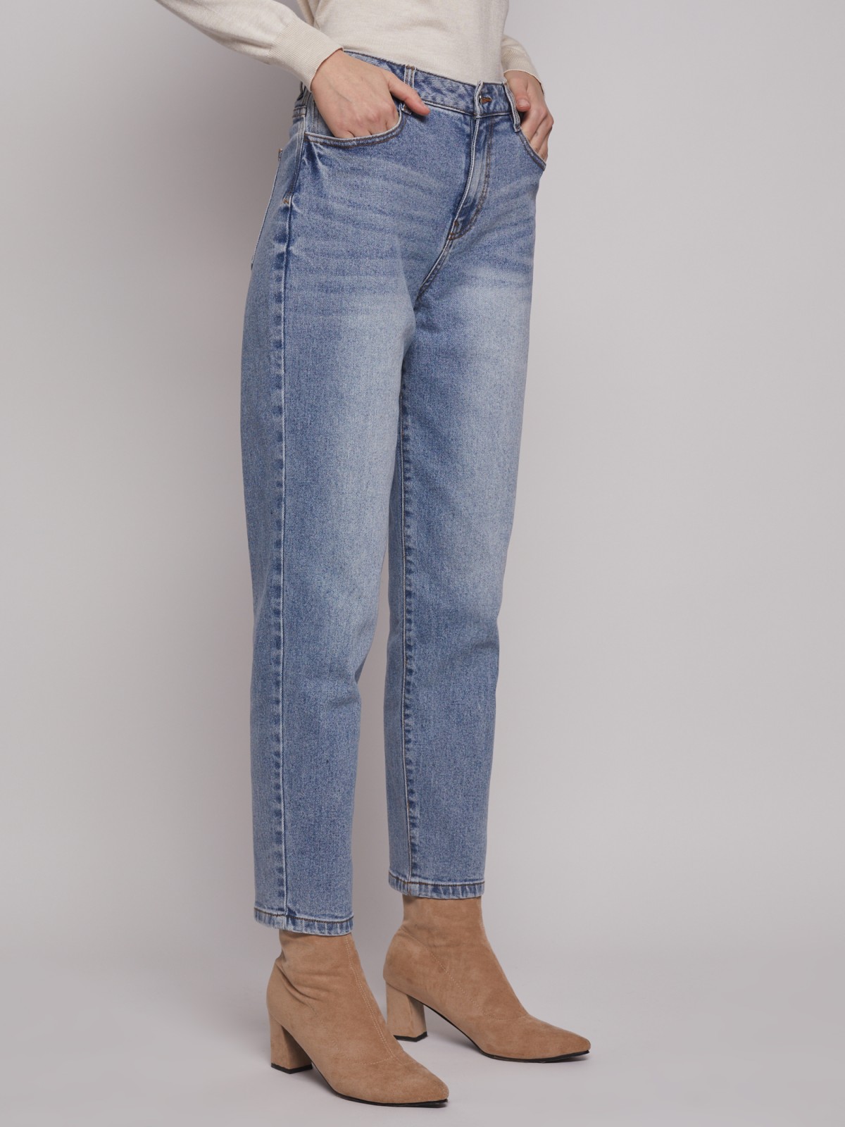 Джинсы силуэта Mom Comfort