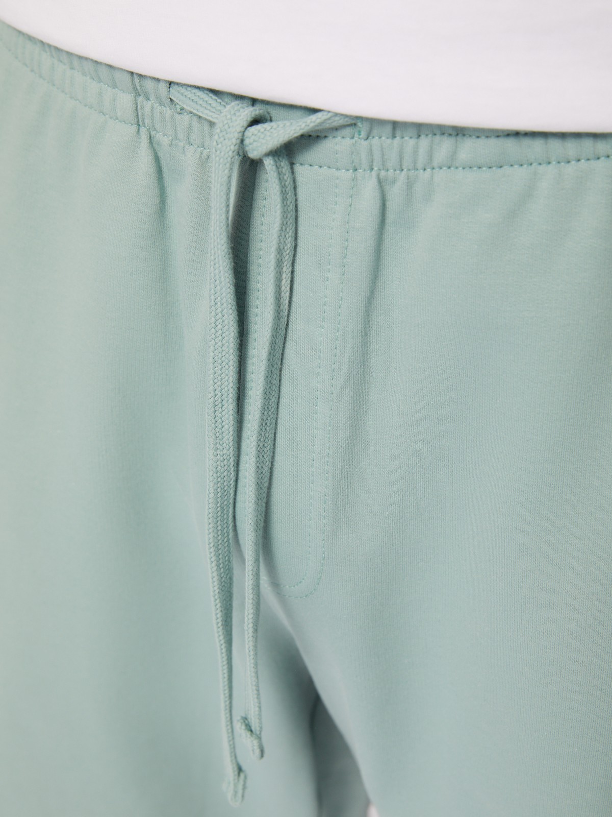 Трикотажные шорты на резинке из хлопка