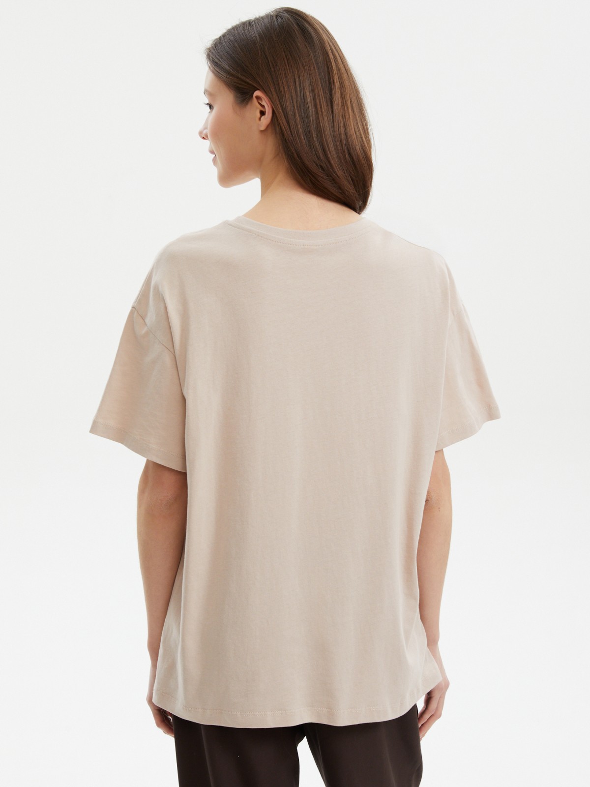 Футболка оверсайз из хлопка