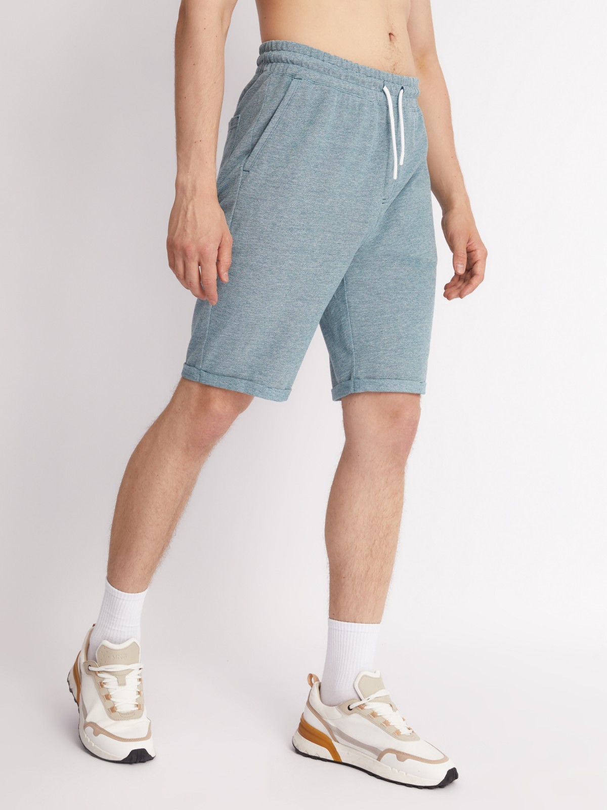 Трикотажные шорты из хлопка