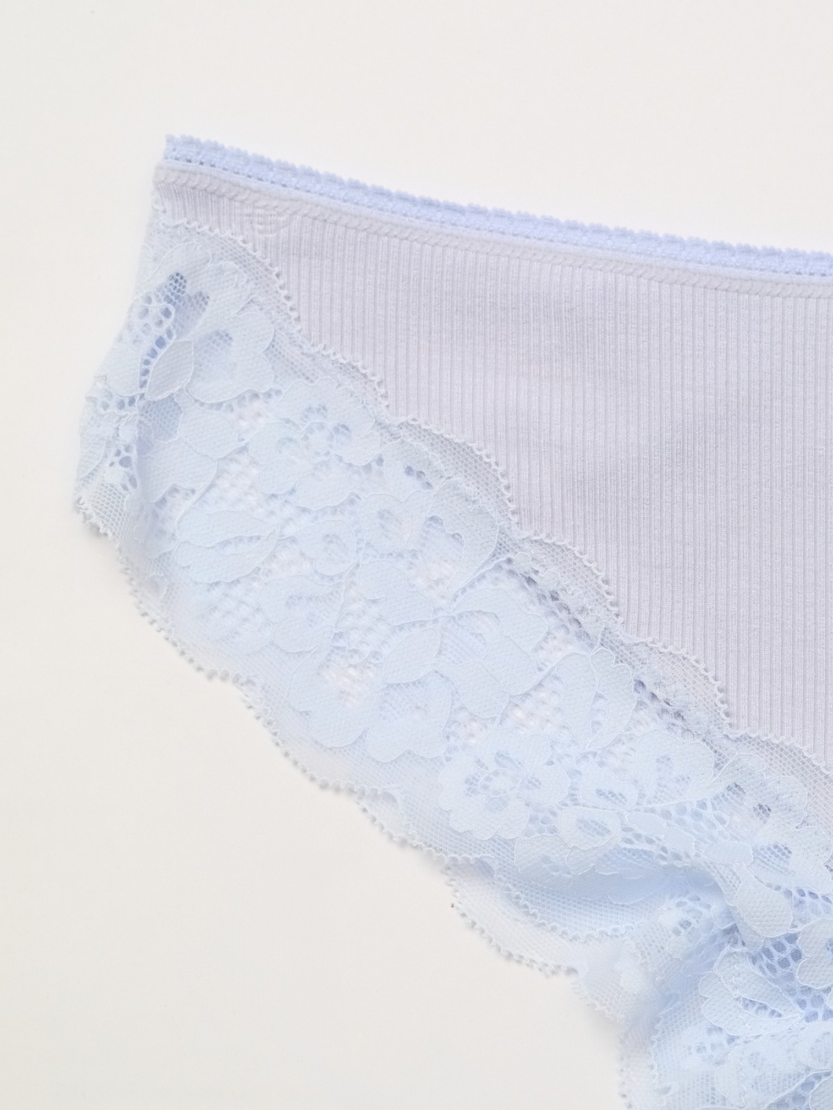 Трусы слип с кружевом