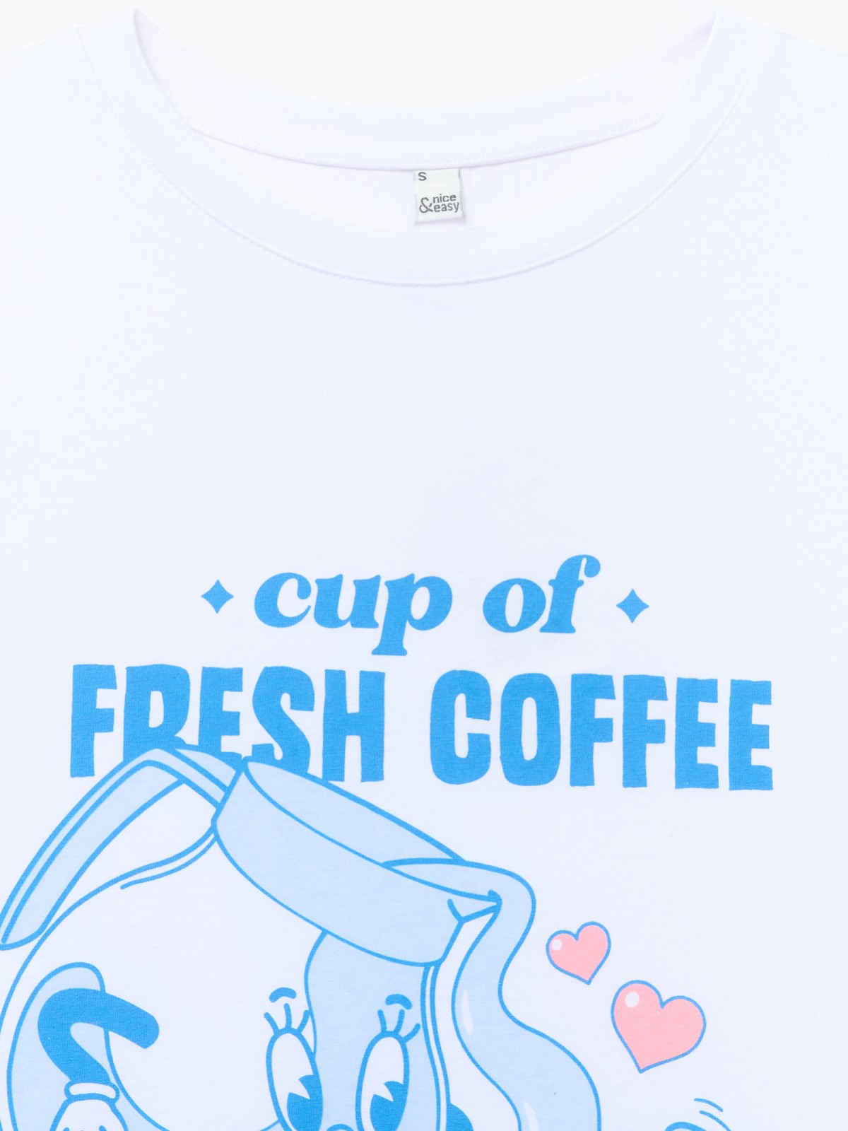 Футболка оверсайз из хлопка с принтом