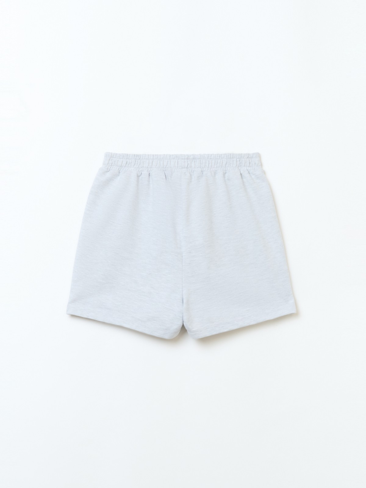 Трикотажные короткие шорты