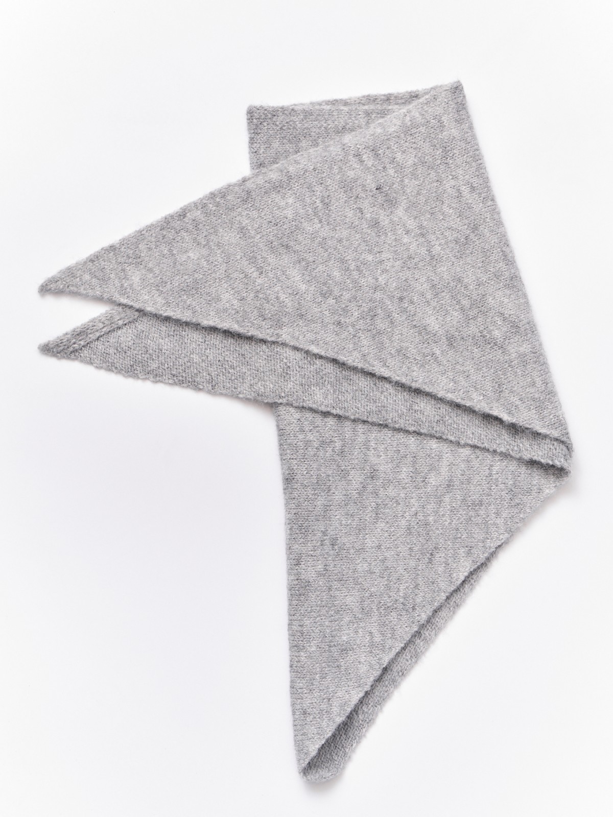 Тёплый трикотажный платок