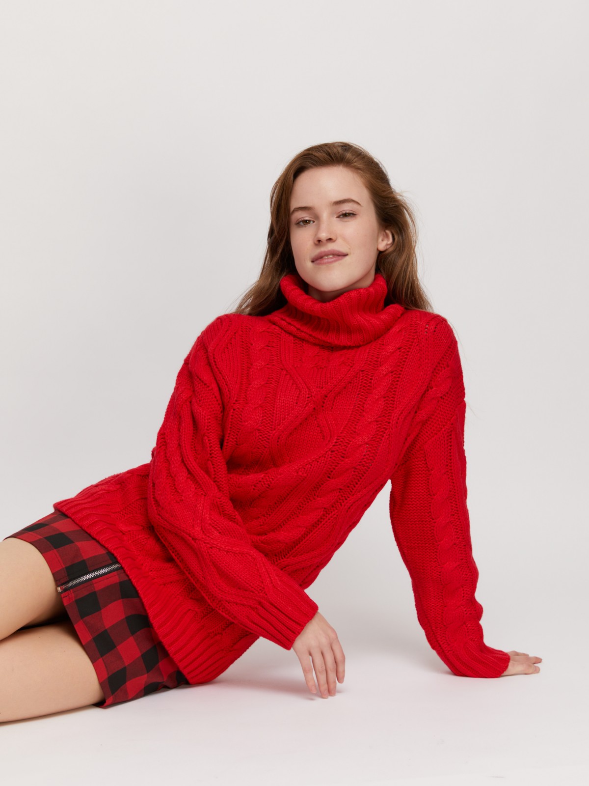 Джемпер с длинными рукавами