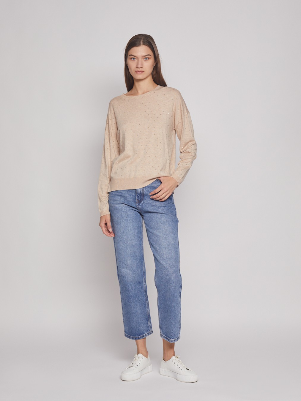 Джемпер со стразами Джемпер со стразами