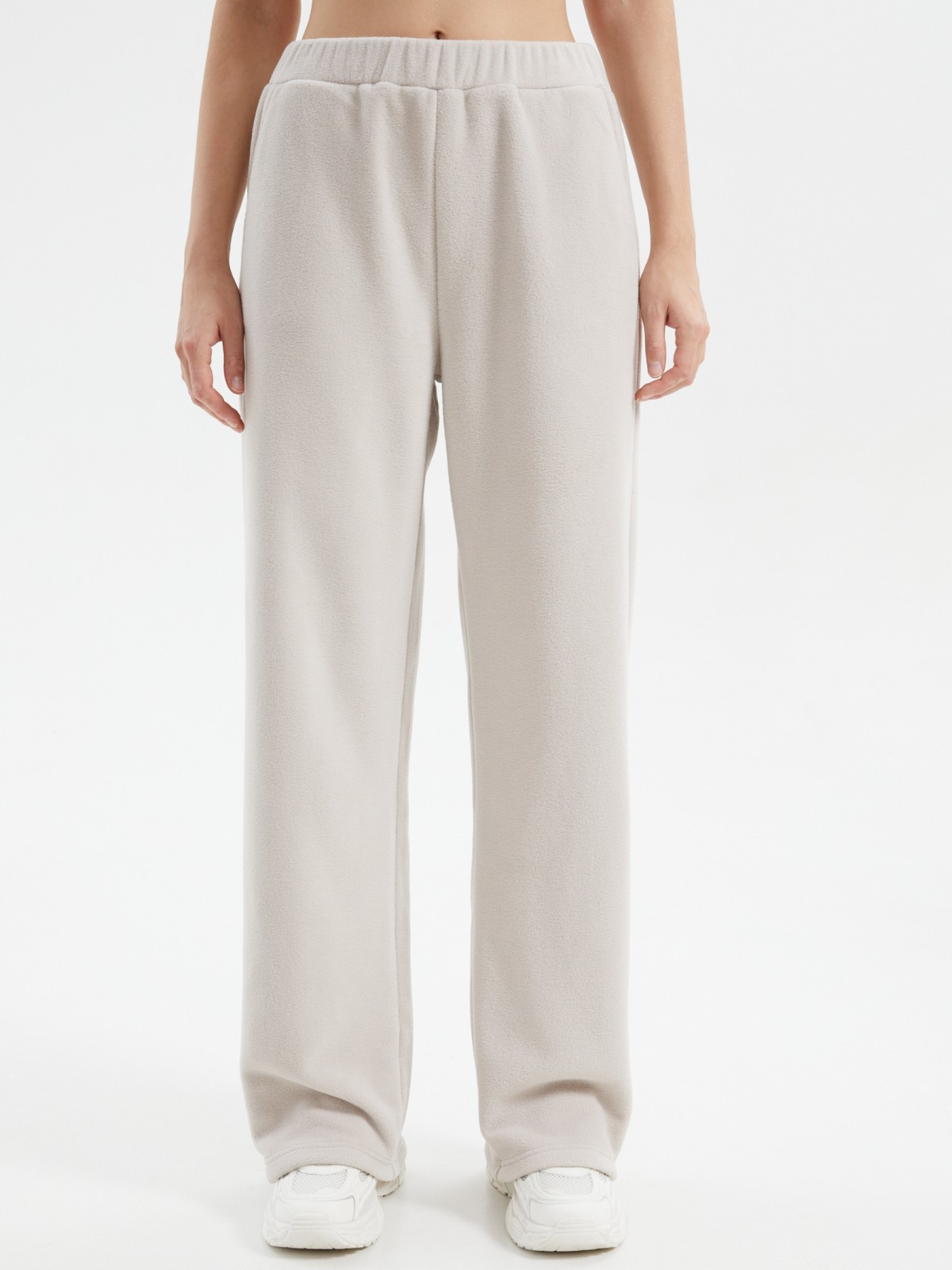 Брюки из флиса на резинке