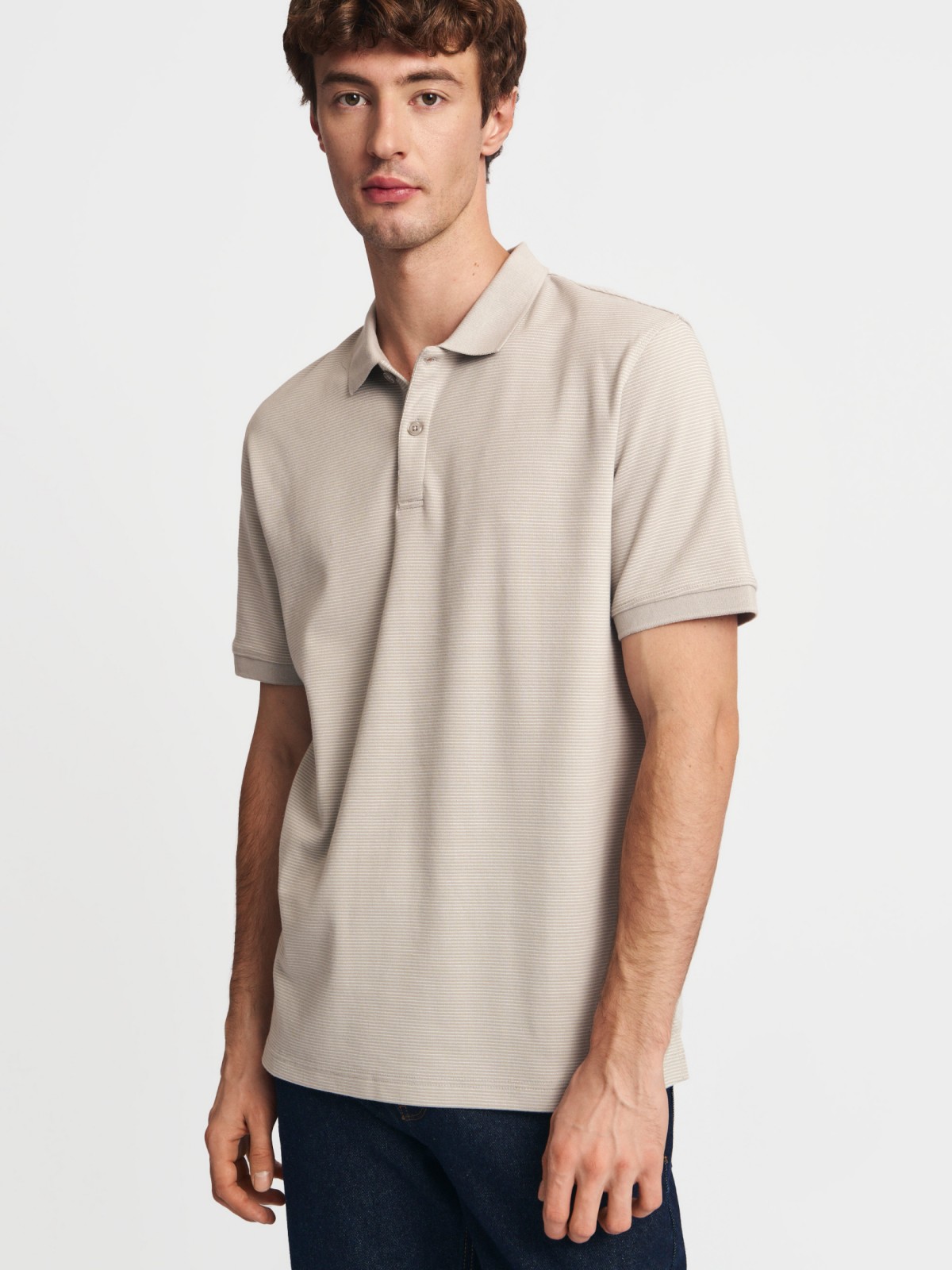 Футболка поло с коротким рукавом