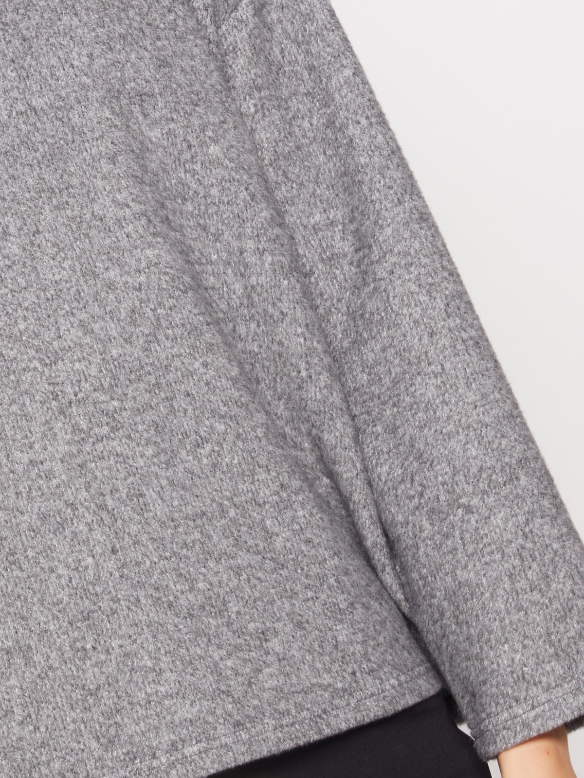 Вязаный свитер zolla 02143312L061, цвет серый, размер XS - фото 3