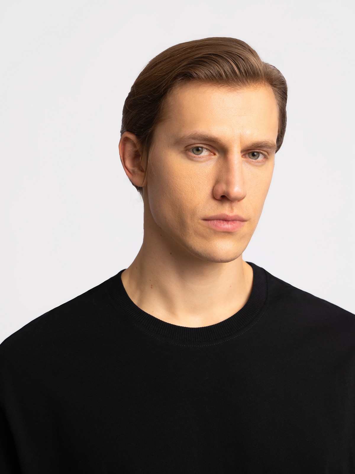 Футболка оверсайз из хлопка с коротким рукавом