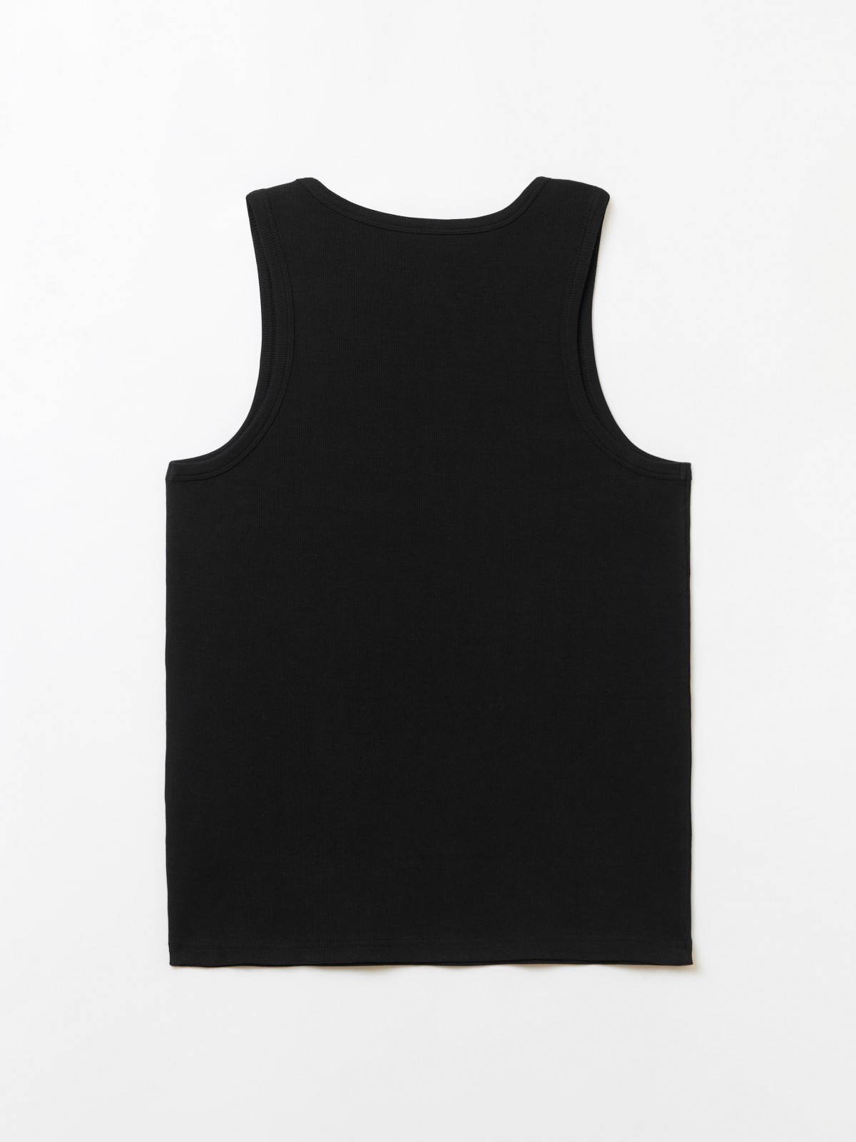 Майка из хлопка однотонная