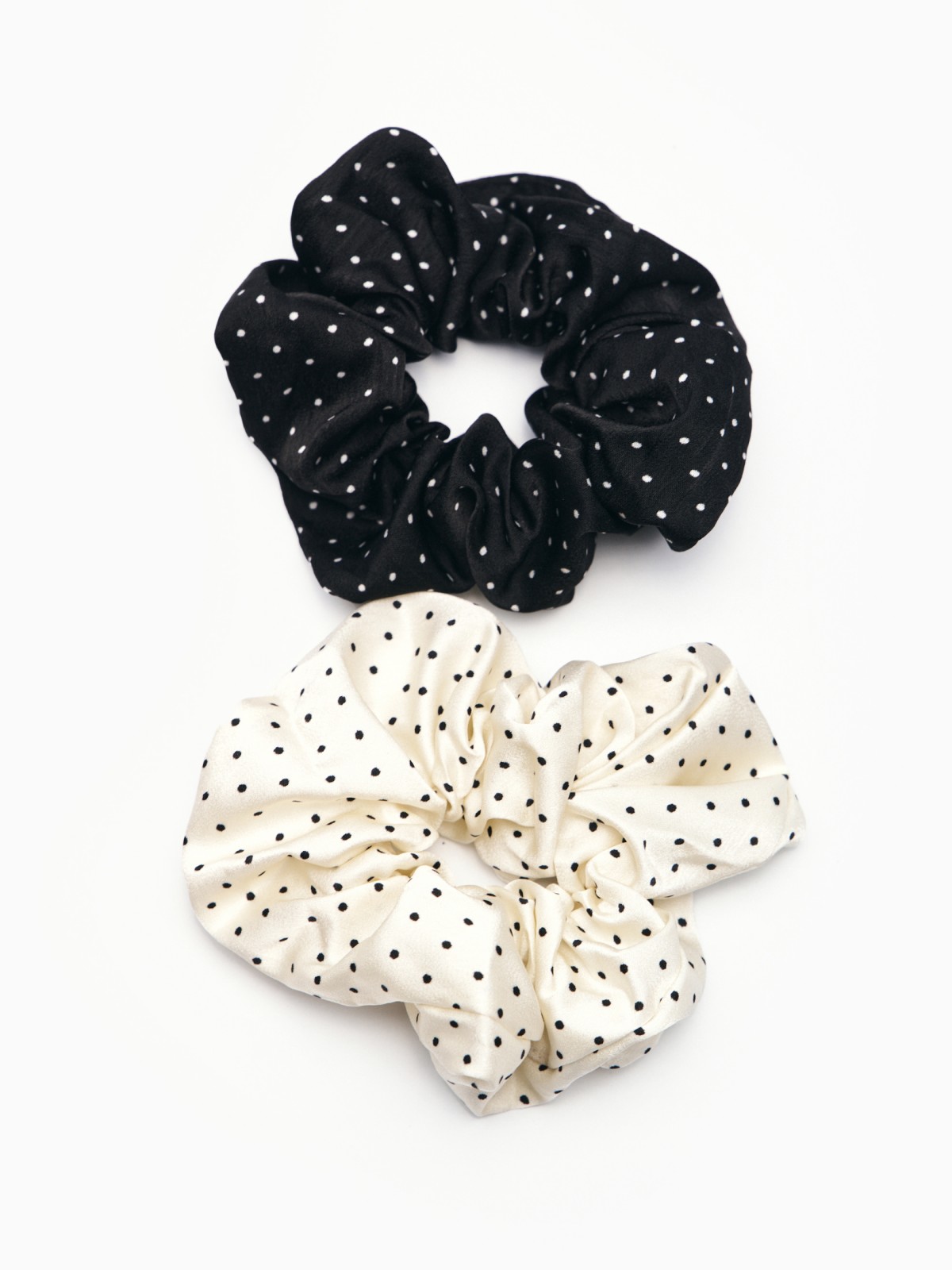 Набор тканевых резинок для волос (2 шт. в комплекте)