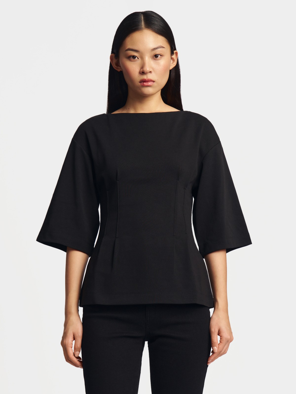 Футболка из хлопка приталенная