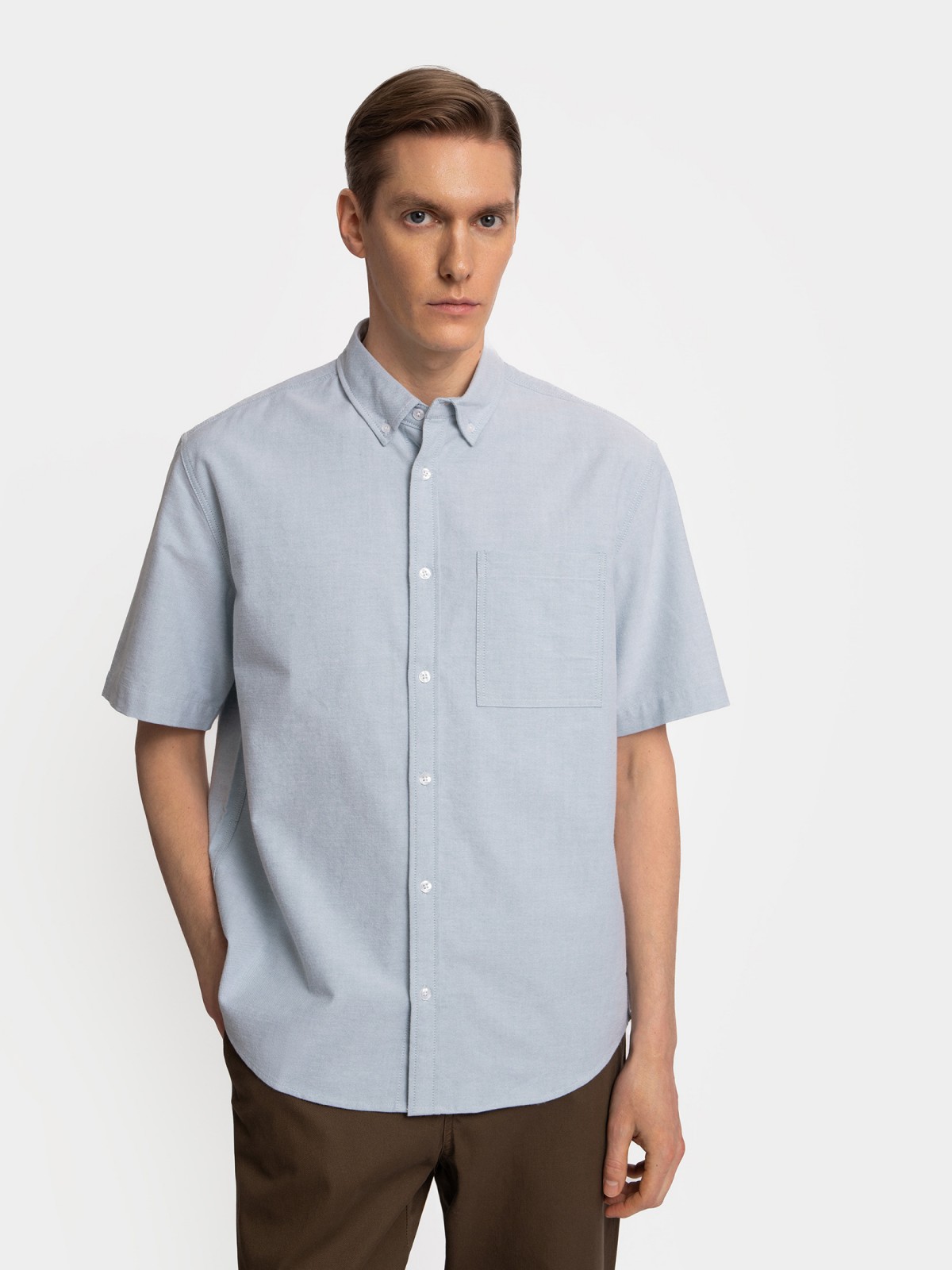 Рубашка с  короткими рукавами