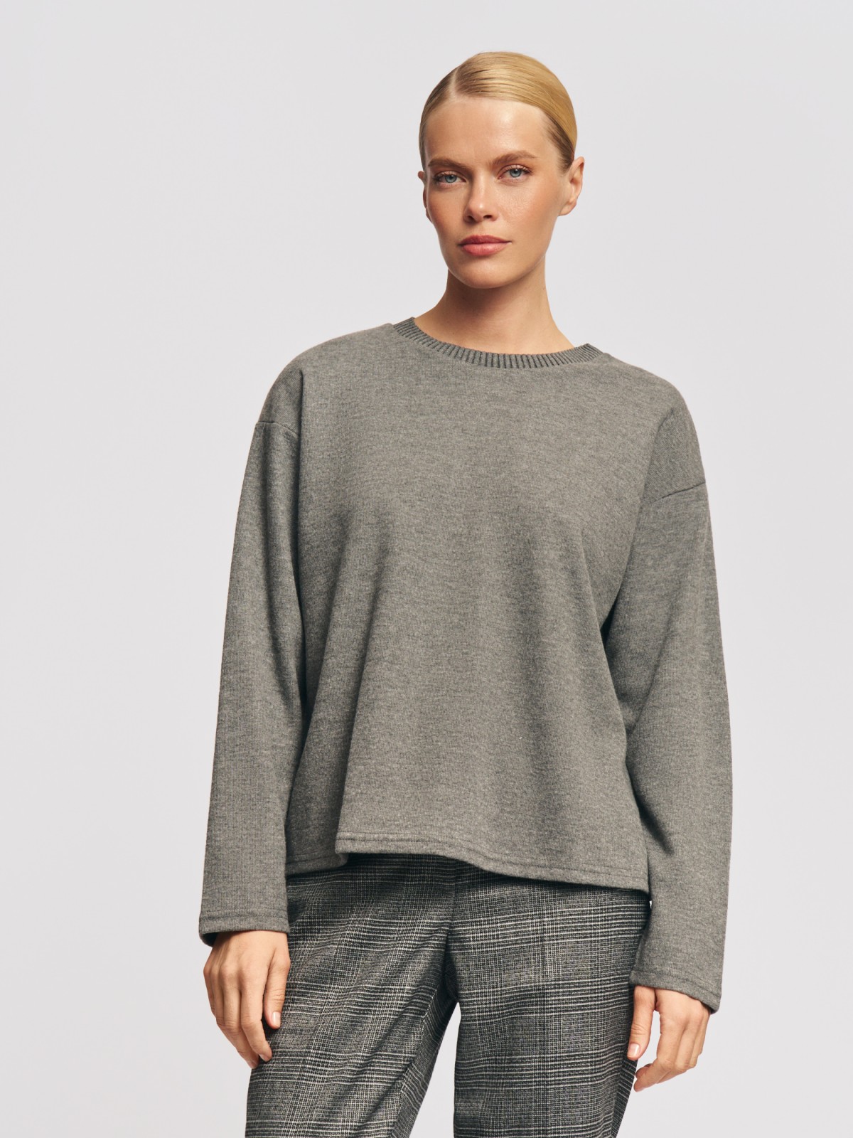 Джемпер из вязаного трикотажа