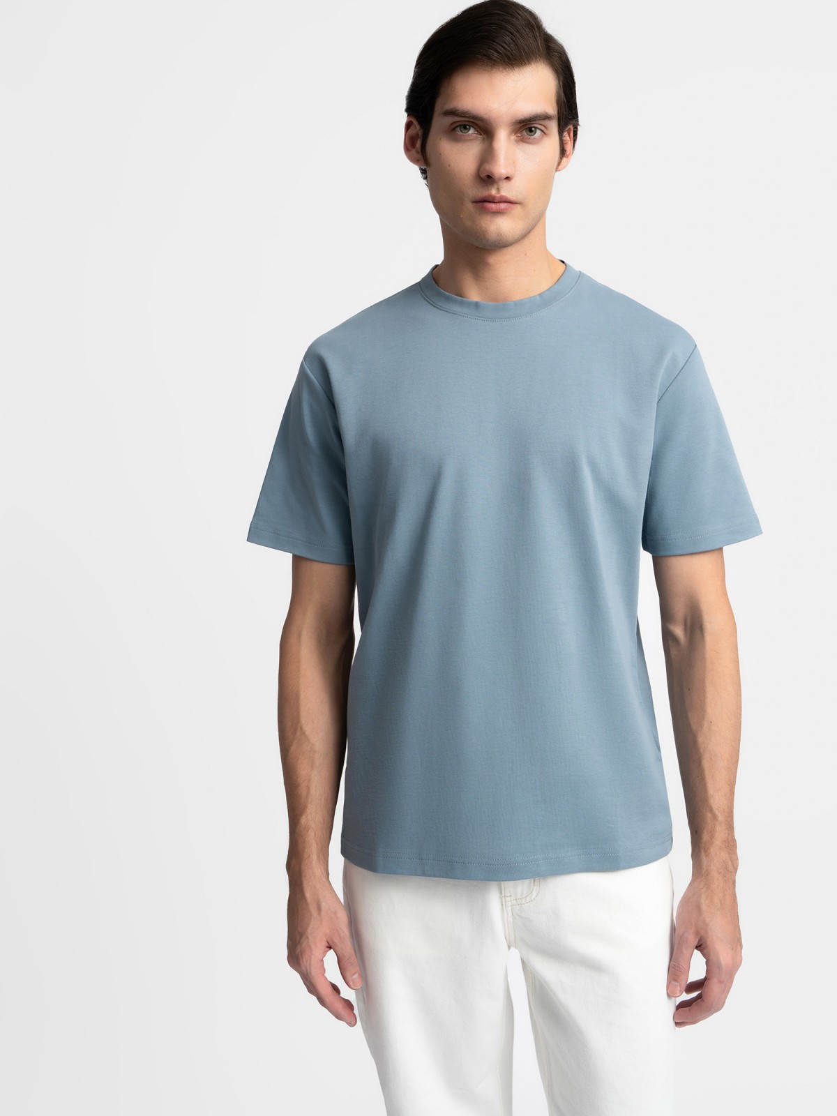 Футболка из хлопка с коротким рукавом