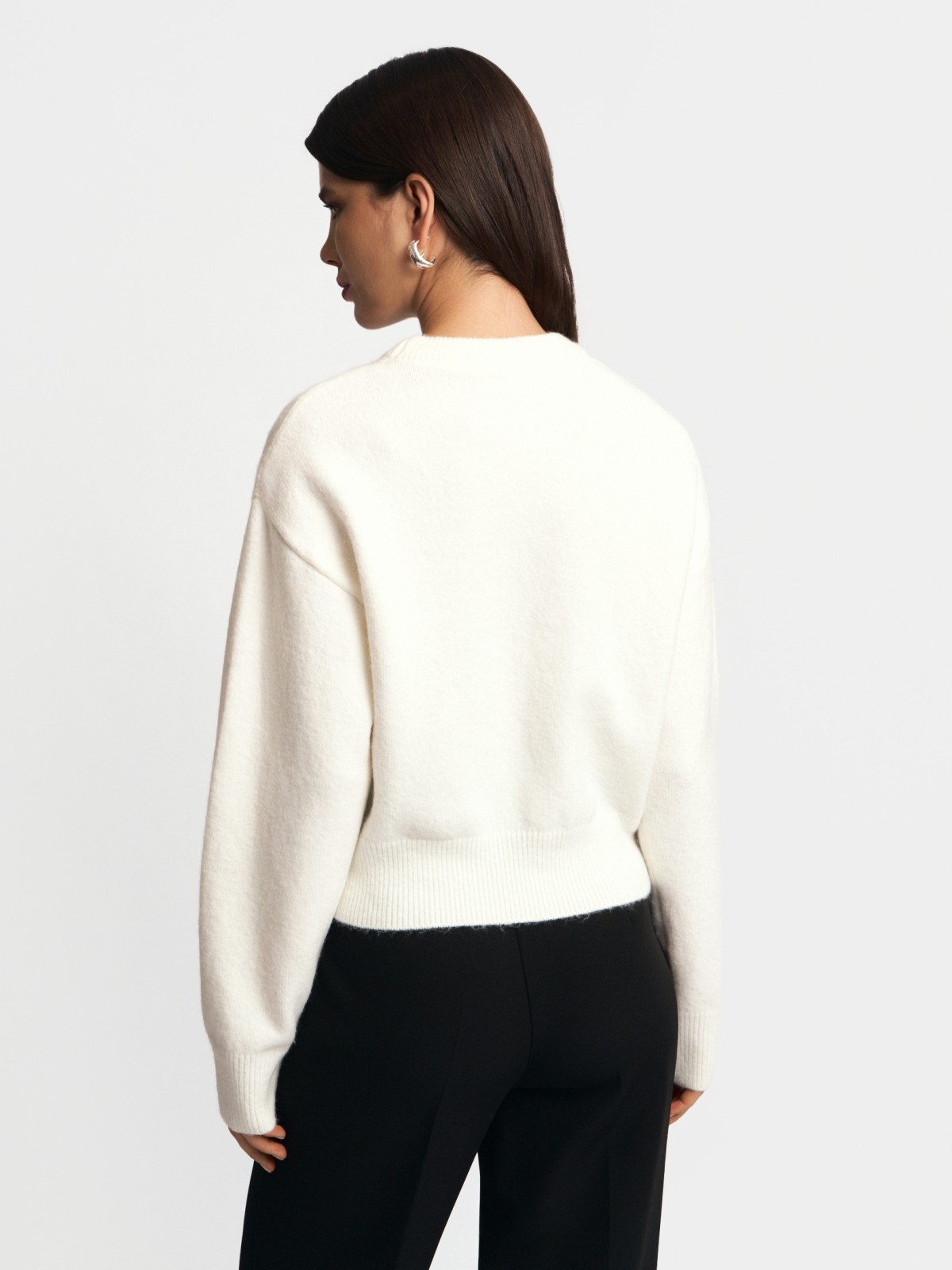 Вязаный джемпер с узором