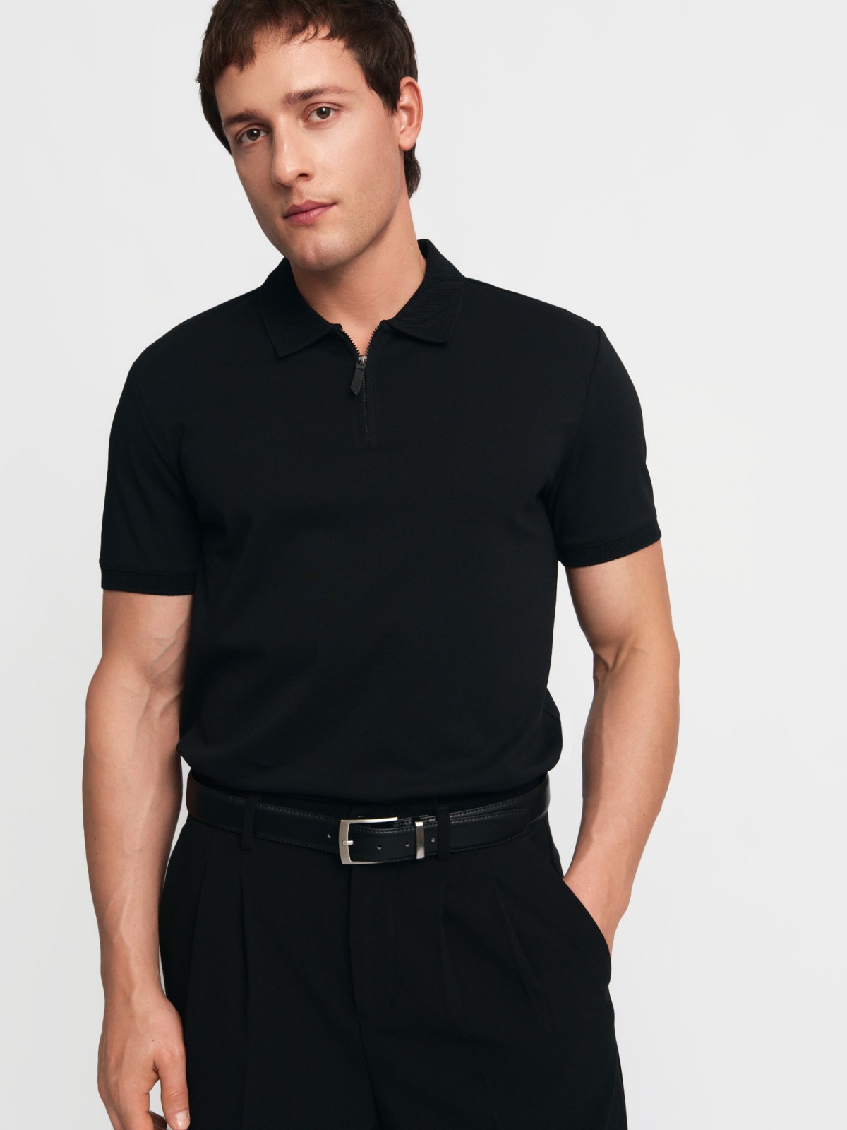 Поло с короткими рукавами