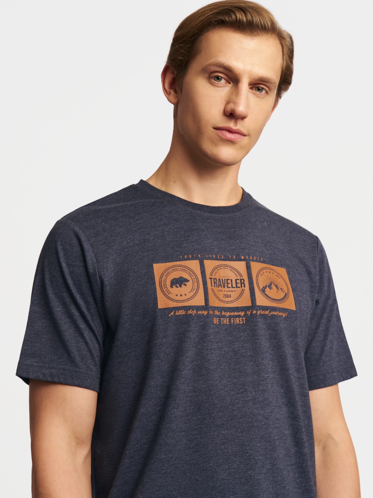 Футболка с принтом