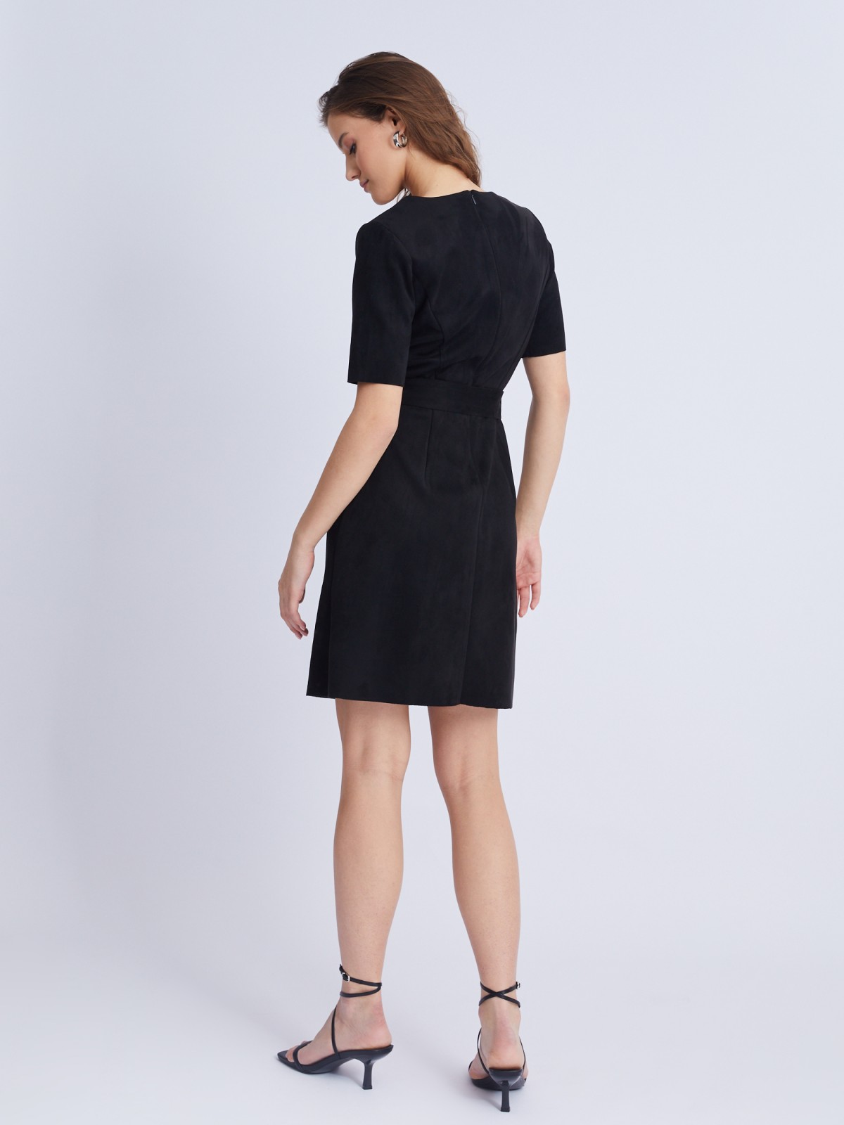 Платье zolla 023348259053, цвет черный, размер M - фото 6
