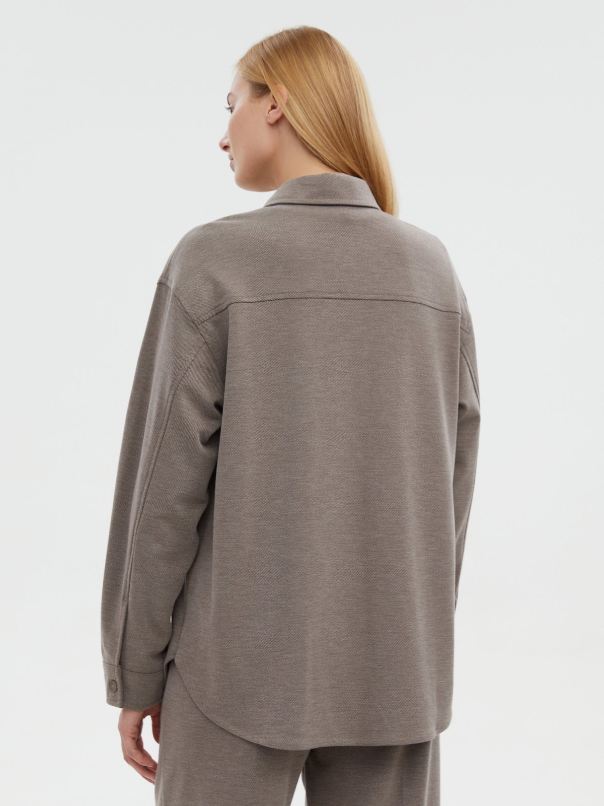 Верхняя рубашка с длинным рукавом