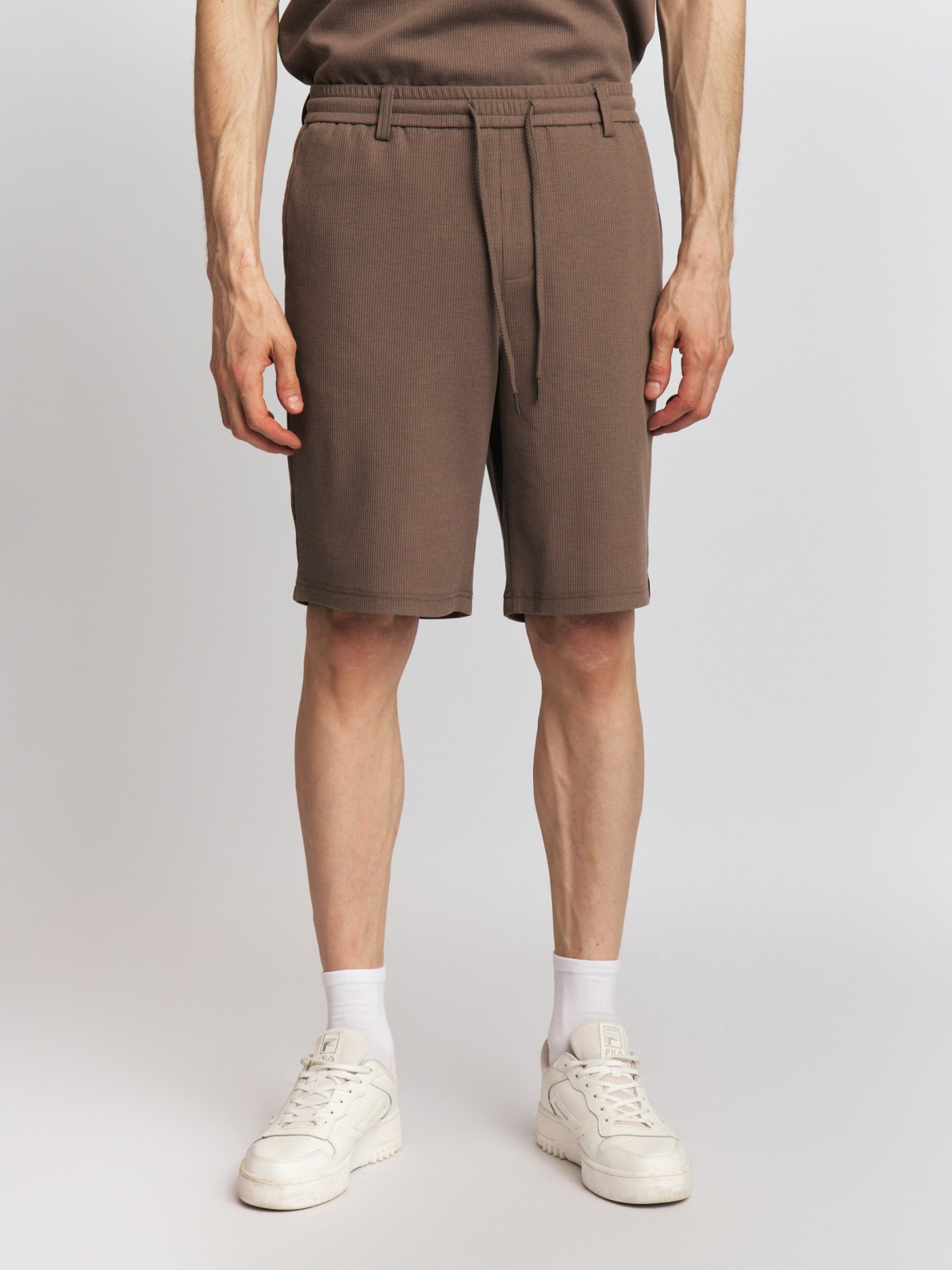 Трикотажные шорты на резинке 1499₽