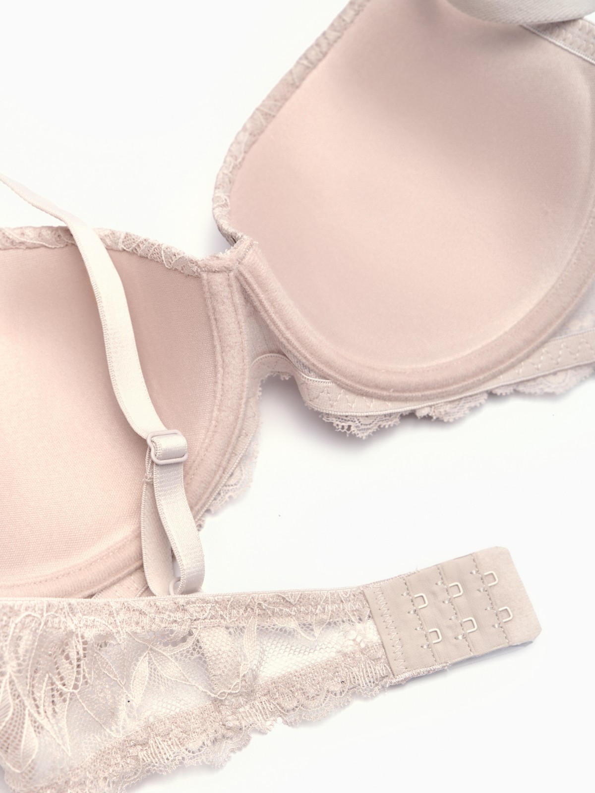 Кружевной бюстгальтер на косточках с Push-up