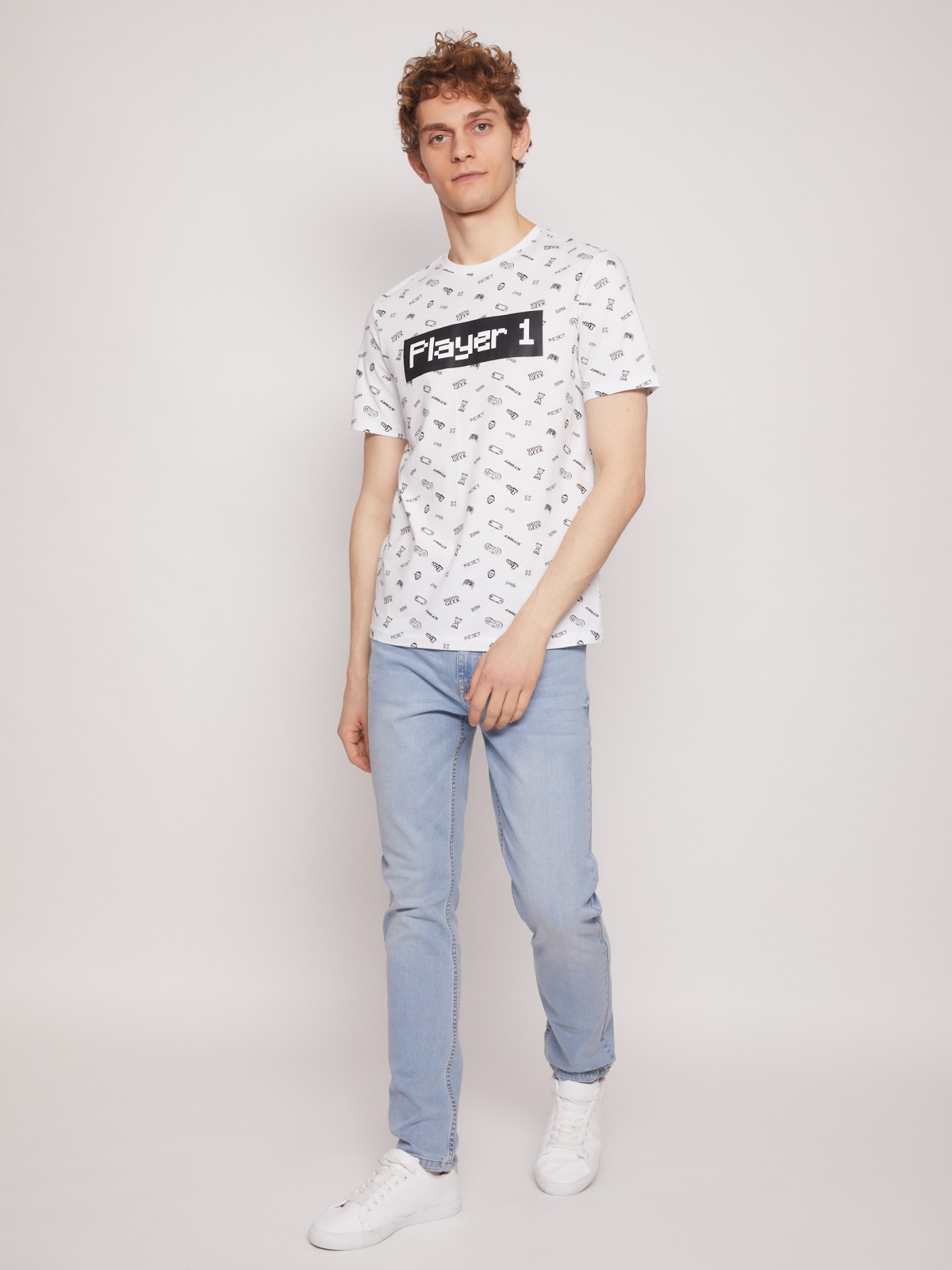 Джинсы силуэта Slim