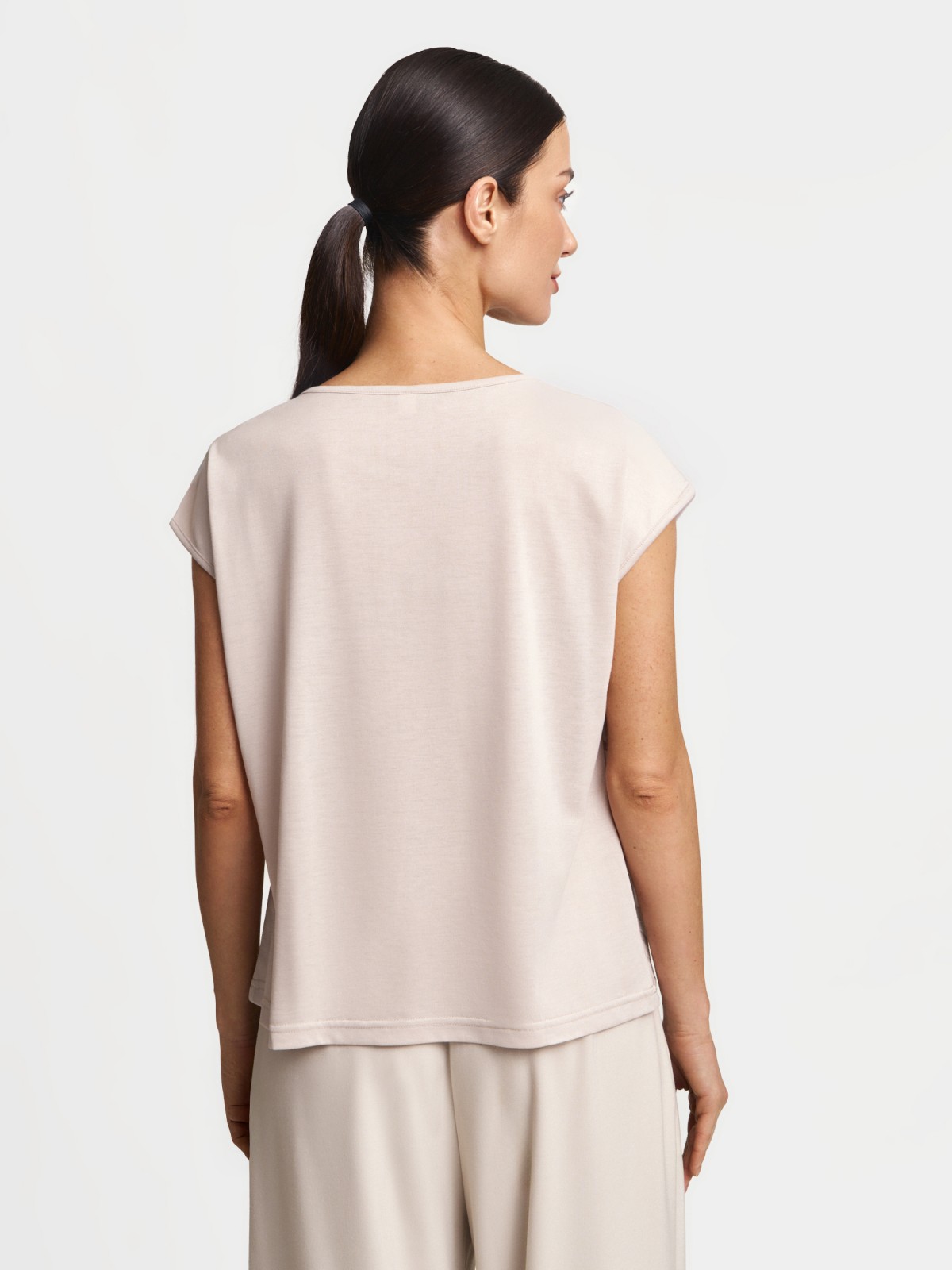 Блузка с узором в полоску