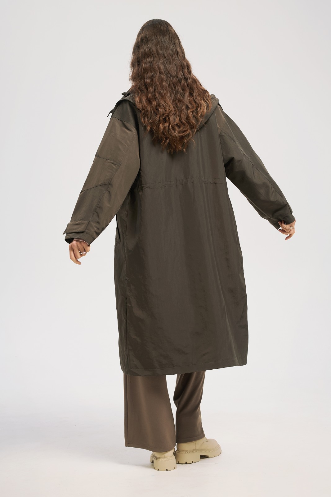 Куртка-парка на кулиске