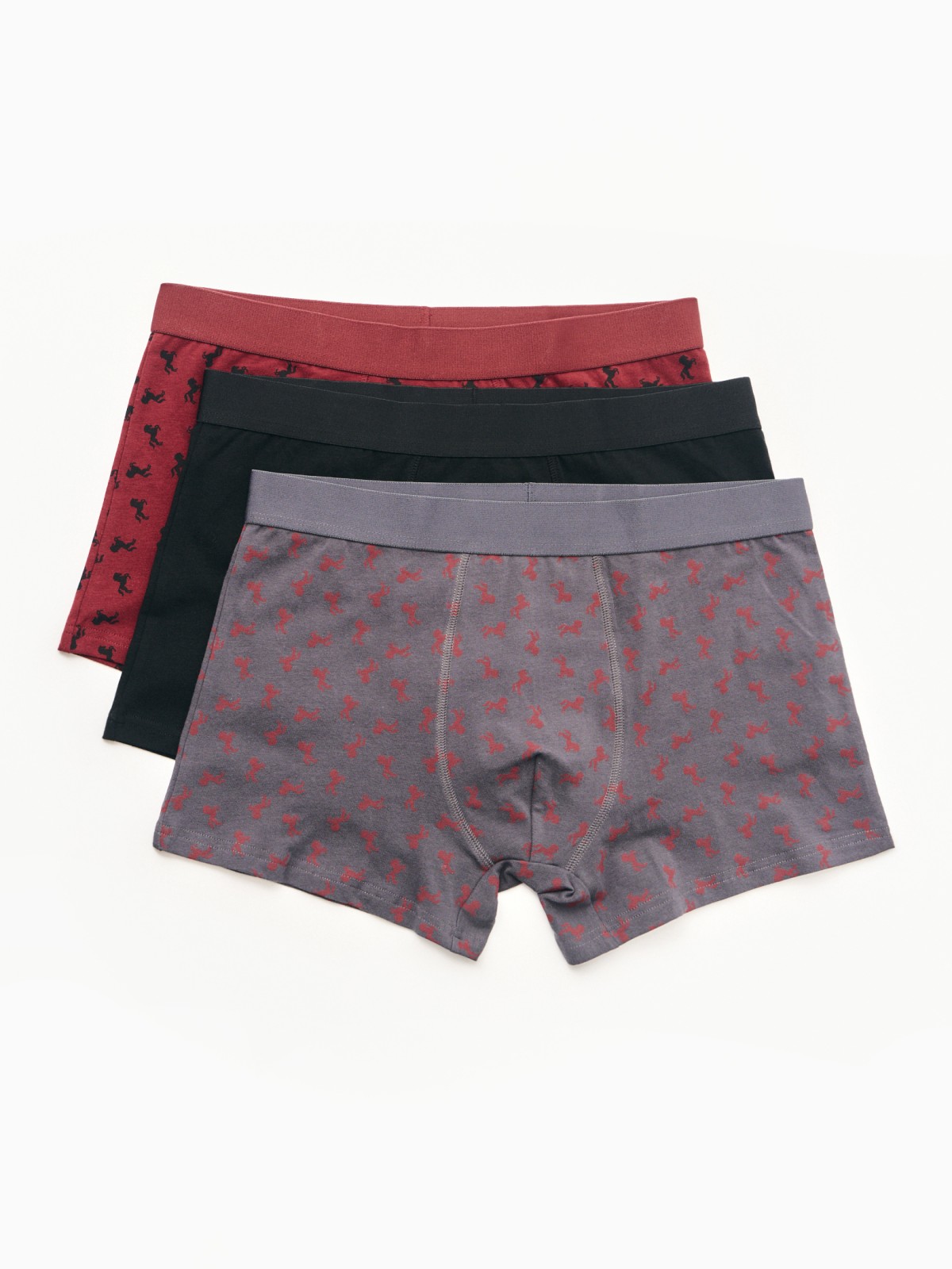 Набор трусов с принтом (3 шт. в комплекте)