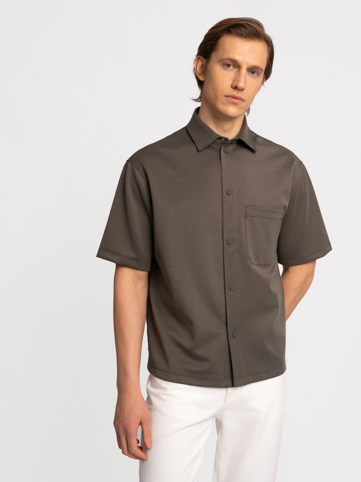 Рубашка с  короткими рукавами