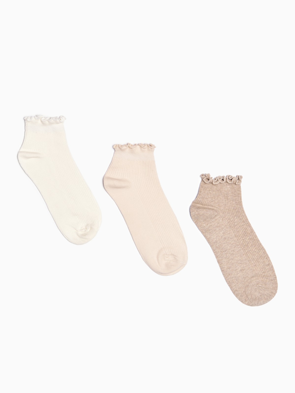 Набор укороченных носков (3 пары в комплекте)