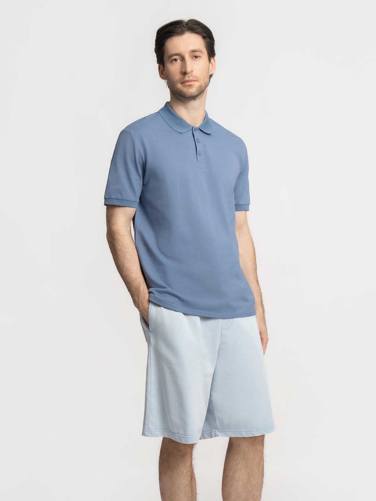 Поло с короткими рукавами