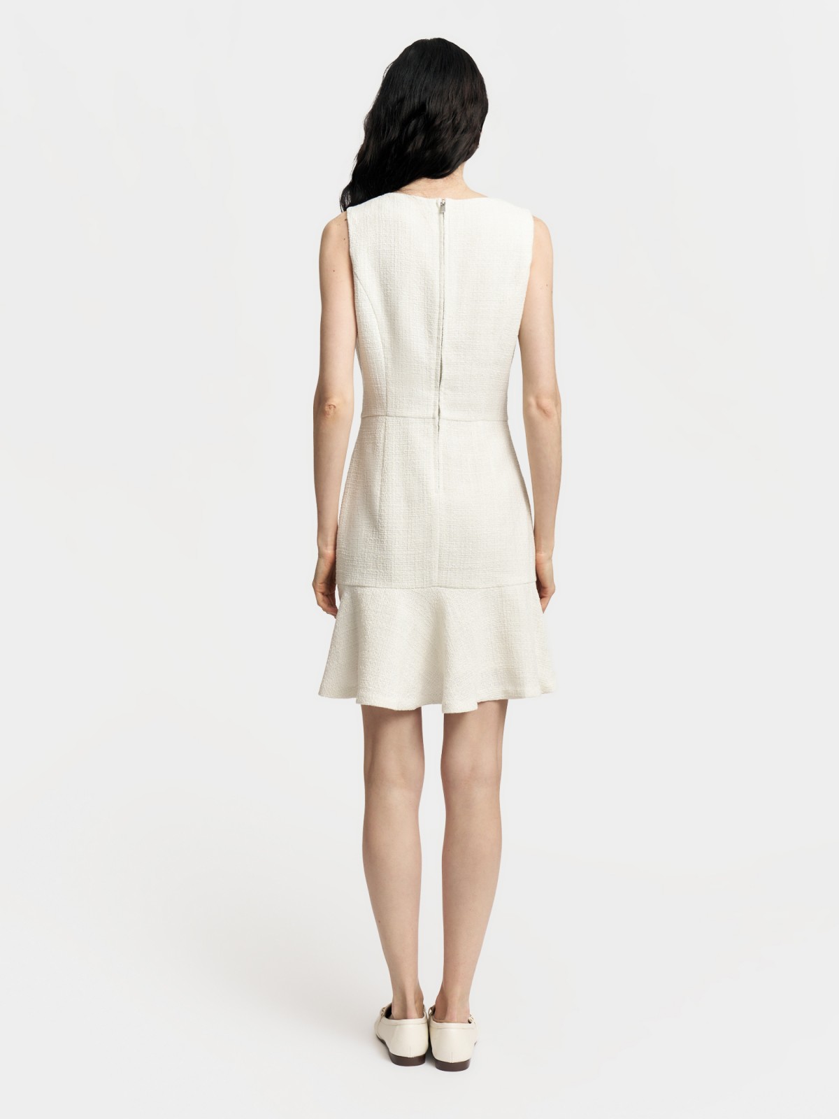 Твидовый сарафан мини