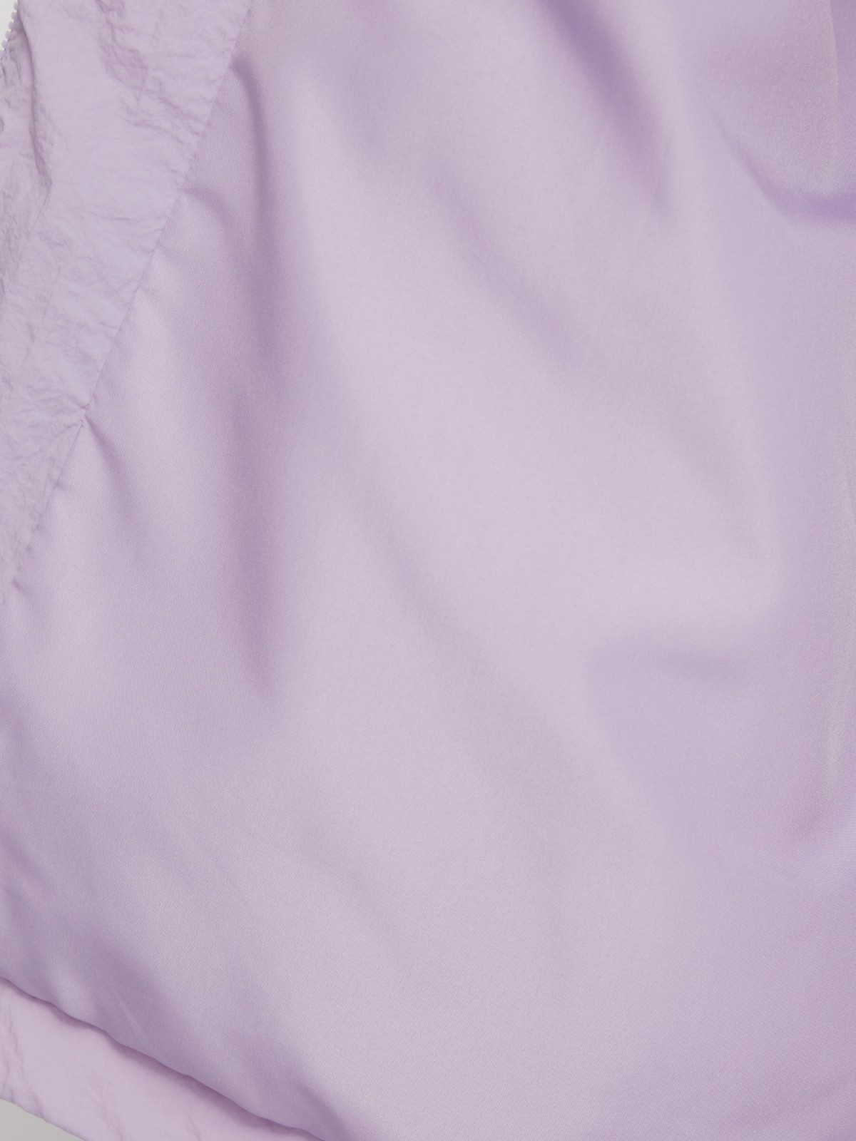Бомбер-ветровка оверсайз силуэта с воротником-стойкой zolla 02421560L184, цвет лиловый, размер XS - фото 6