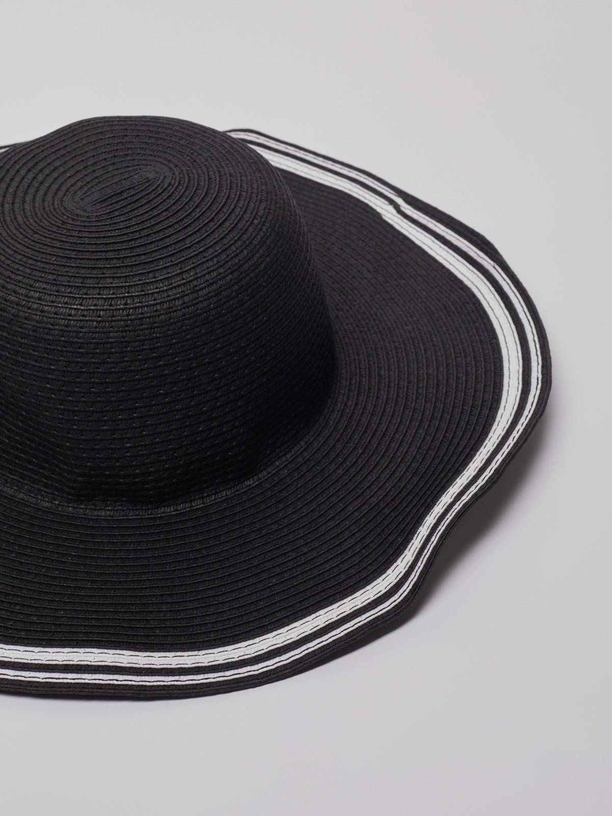 Шляпа, кепка zolla 222239F59165, цвет черный, размер 54-58 - фото 2