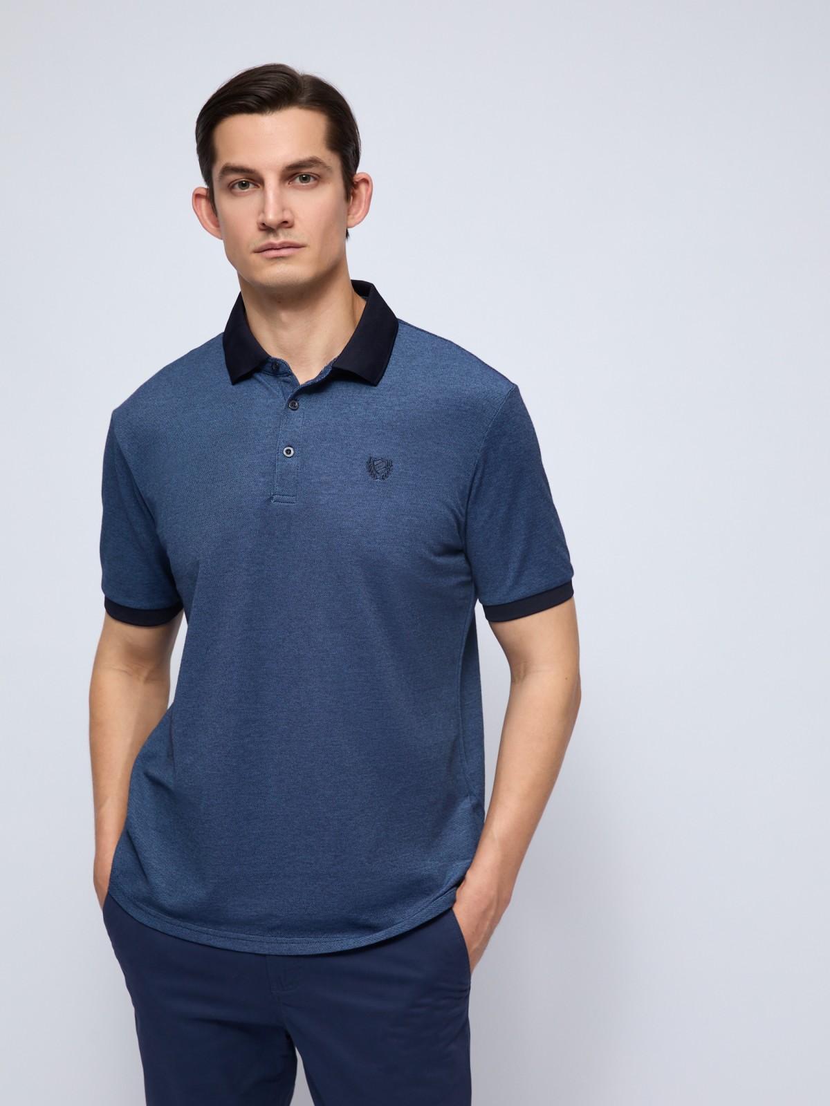 Футболка поло с коротким рукавом