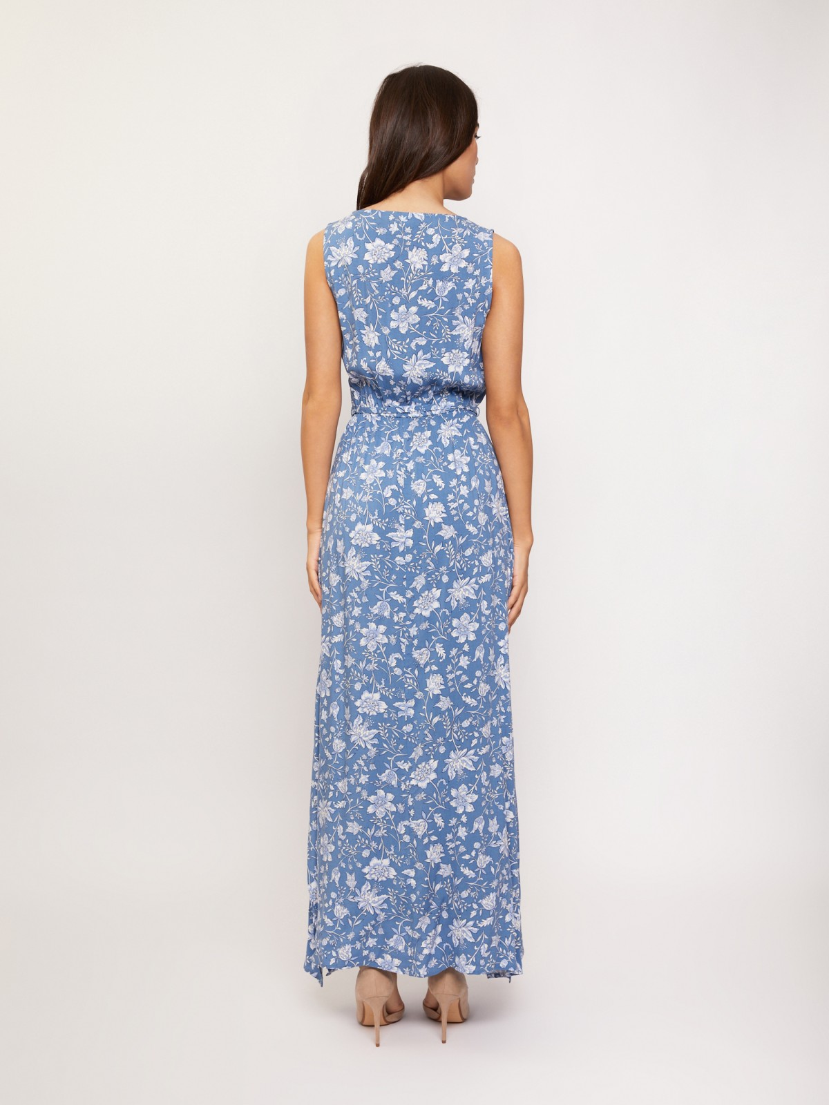 Платье zolla 02125827Y113, цвет голубой, размер XS - фото 6