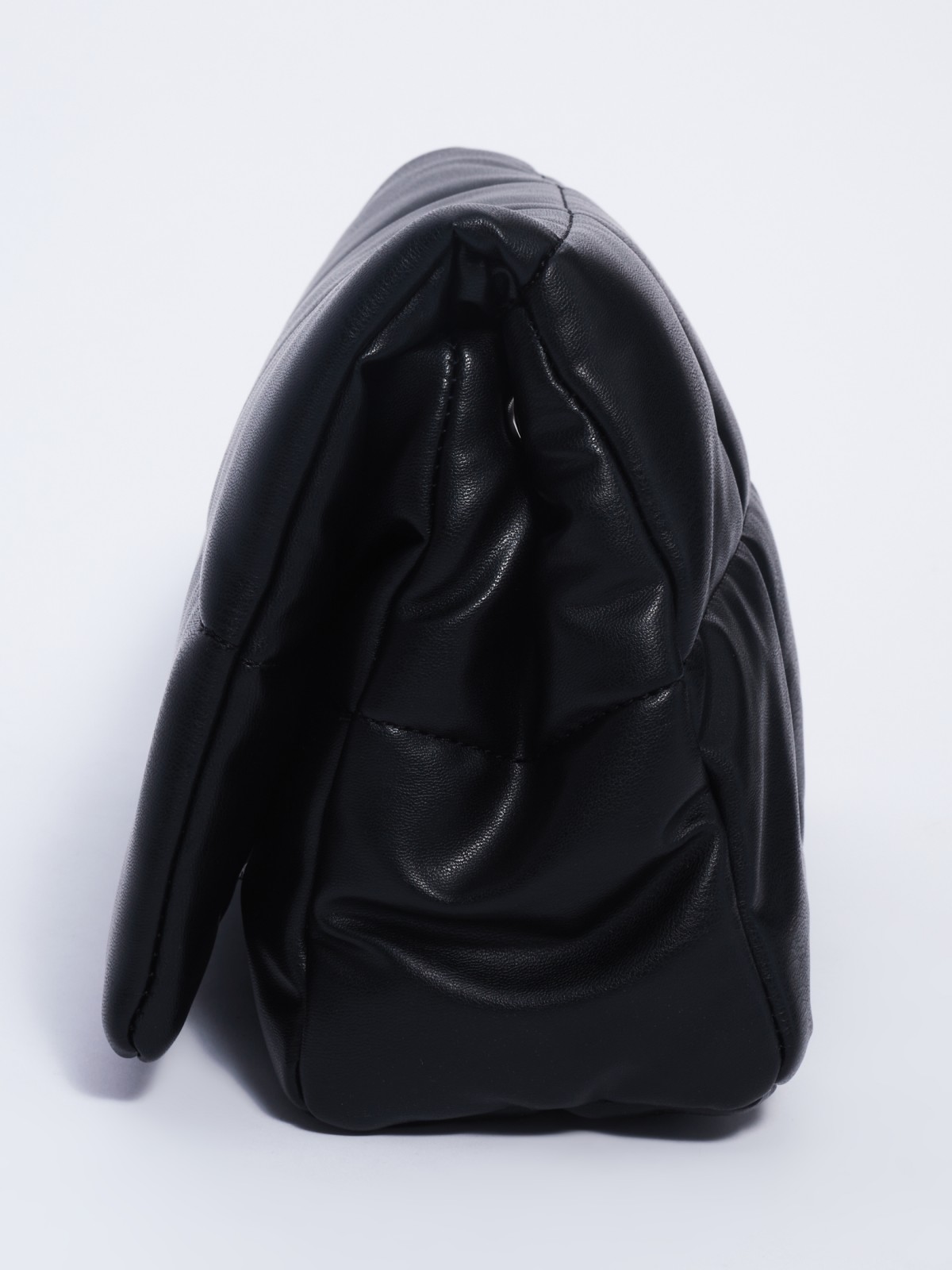 Сумка кросс-боди объёмного фасона с мягкой стёганой текстурой zolla 22331945J095, цвет черный, размер No_size - фото 2