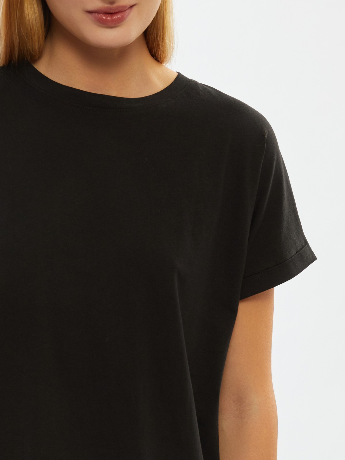 Футболка из хлопка с коротким рукавом