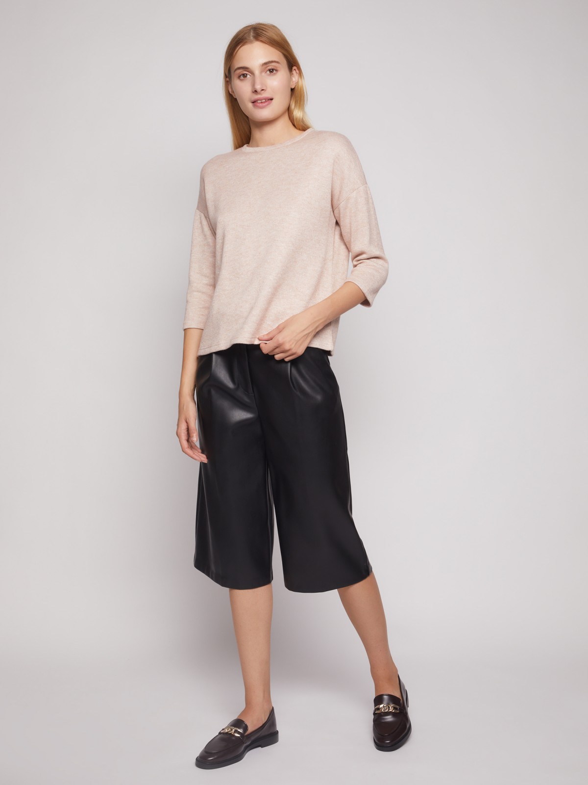 Джемпер с люрексом