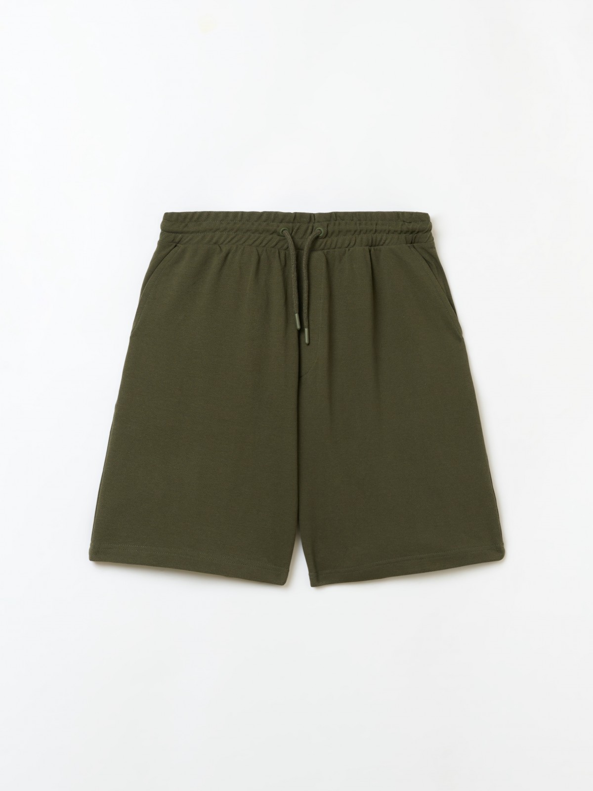 Трикотажные шорты на резинке из хлопка