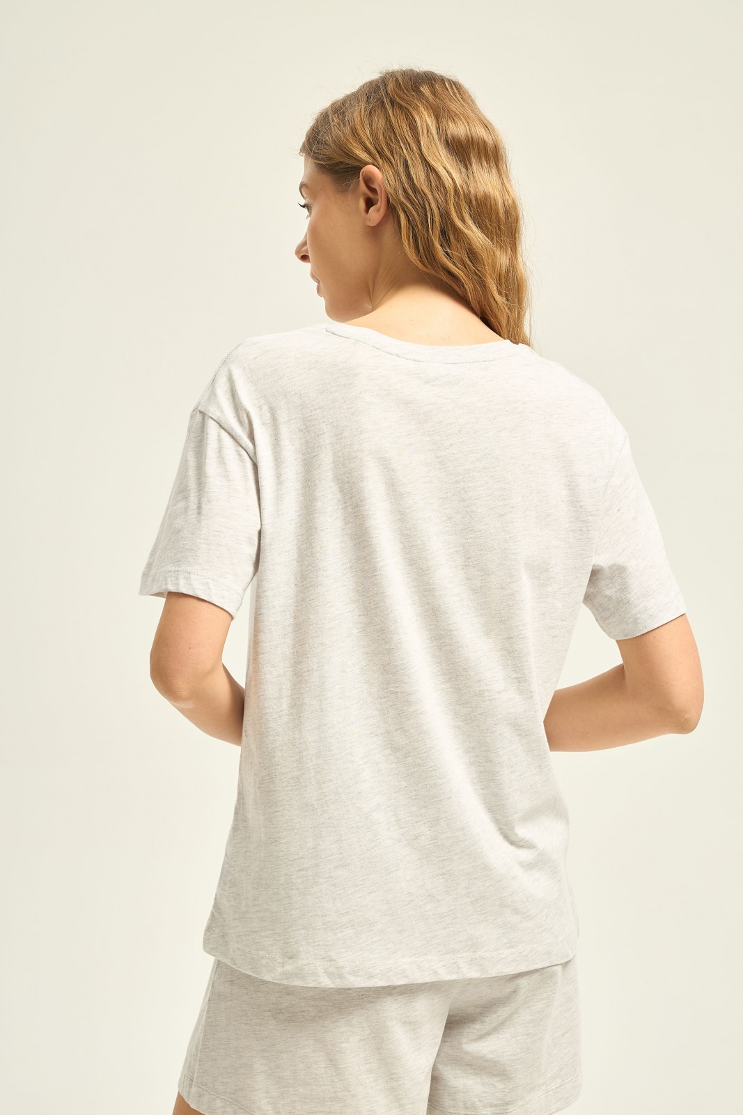 Футболка оверсайз из хлопка с надписью