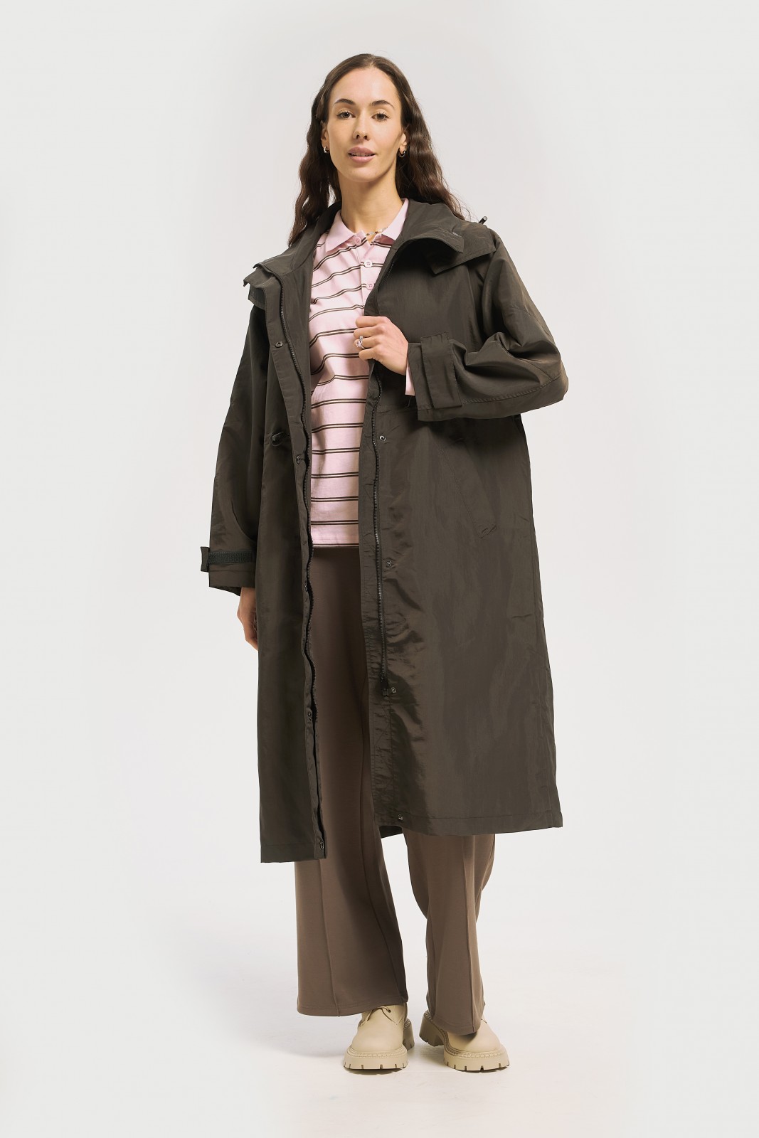 Куртка-парка на кулиске