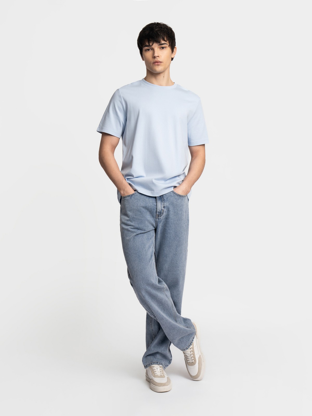 Футболка из хлопка с коротким рукавом