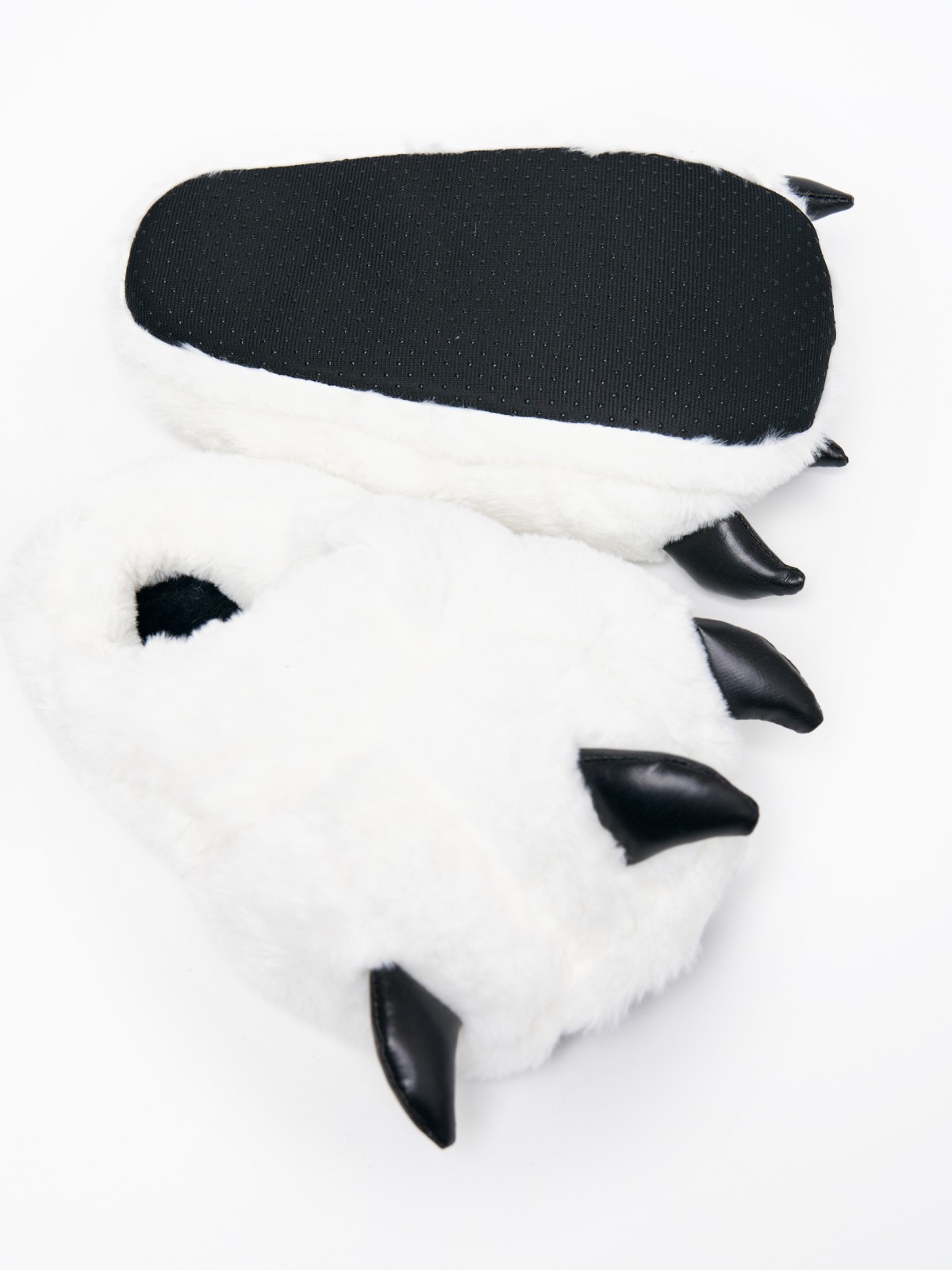 Домашние тапочки-лапы из экомеха