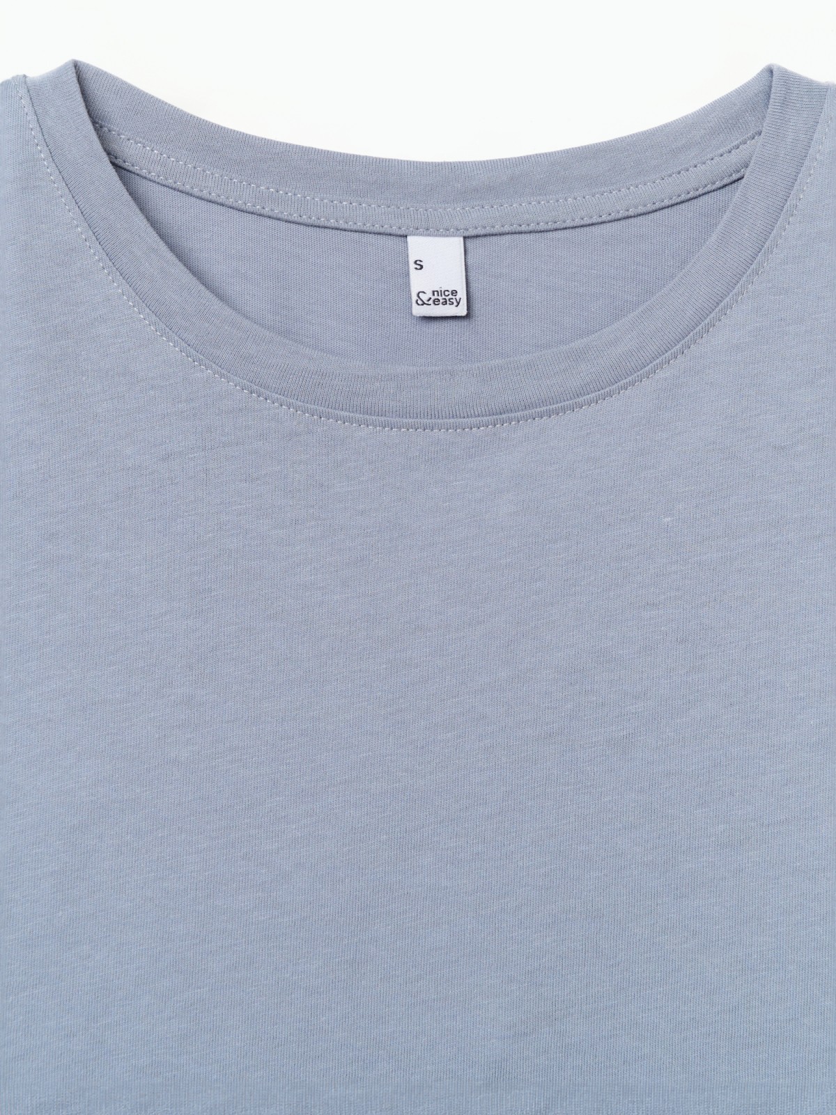 Футболка из хлопка с коротким рукавом