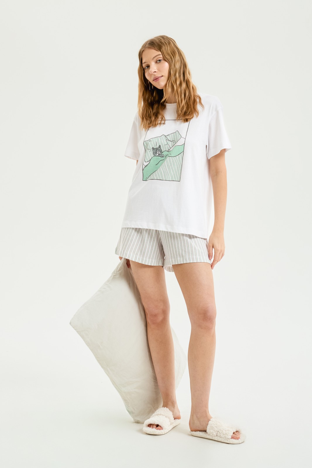 Шорты из хлопка