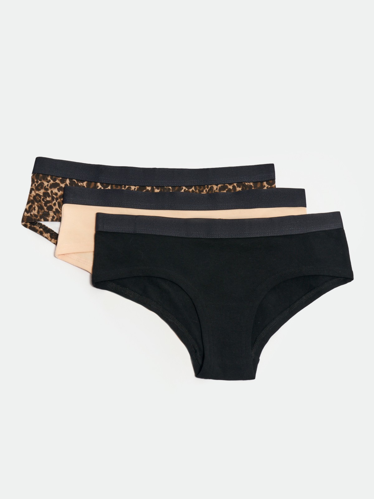 Набор трусов из хлопка (3 шт. в комплекте)